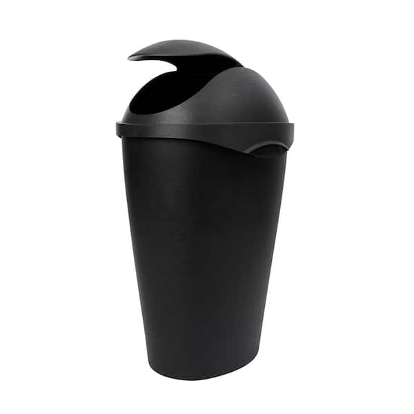 Umbra Venti Swing-Top 16.5-Gallon Kitchen Trash Large, 35-inch Tall Garbage  Can