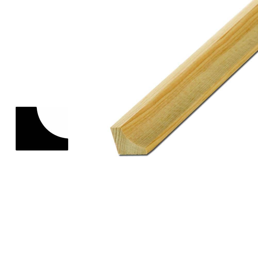 Reviews for American Wood Moulding WM96 5/8 in. x 3/4 in. Solid Pine ...