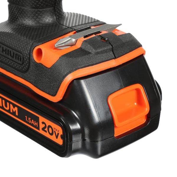 Black and Decker 20v Cordless 2 Speed Drill / Driver BDCDD220 W/ 2.0 AH  battery