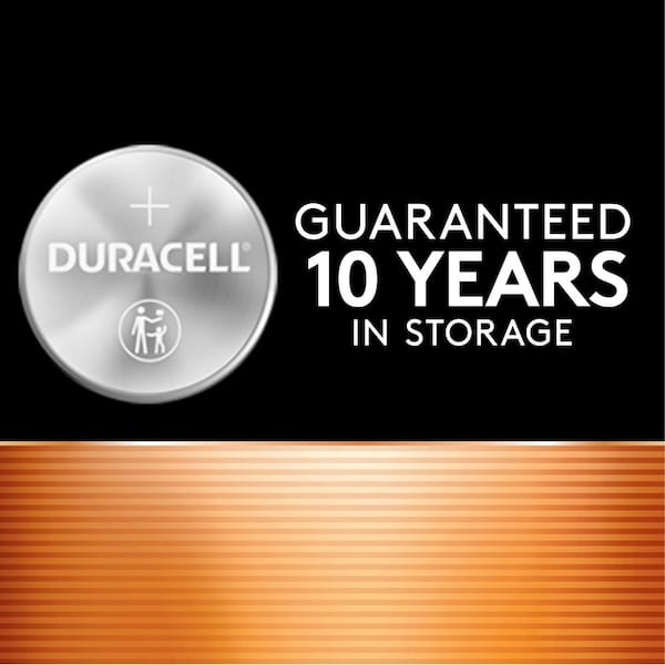 10 x Duracell CR2016 Lithium Batteries V2016 DL2016 3V 