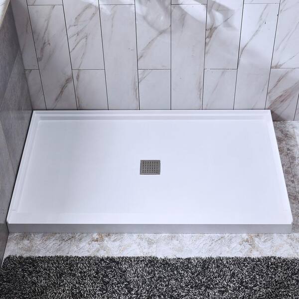 https://images.thdstatic.com/productImages/c7bfec27-8c7a-4614-a5e4-9f59053287a7/svn/white-with-brushed-nickel-cover-woodbridge-shower-pans-hsb4100-64_600.jpg