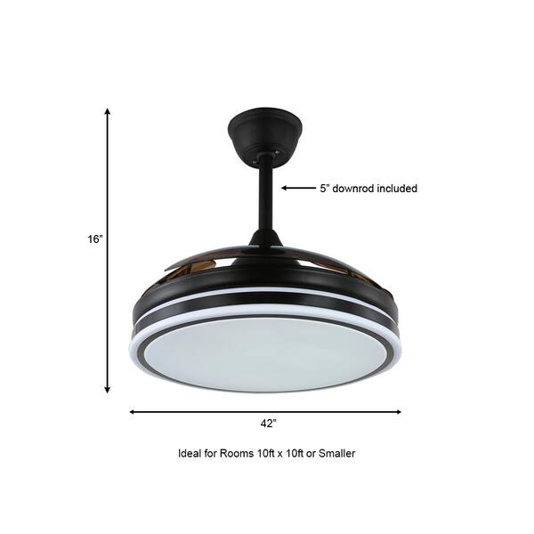 retractable ceiling fan home depot