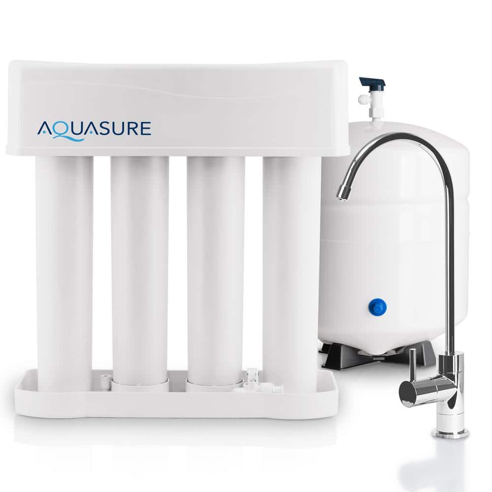 Premier Series 75 GPD Reverse Osmosis Water Filtration System with Chrome F