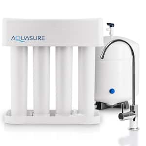 Premier Series 75 GPD Reverse Osmosis Water Filtration System with Chrome Finished Faucet