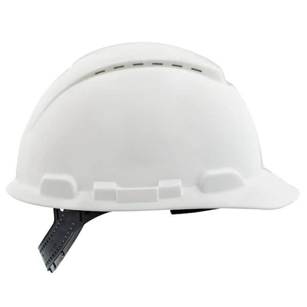 3M Vented White Hard Hat with PinLock Adjustment CHHWH1-V-12