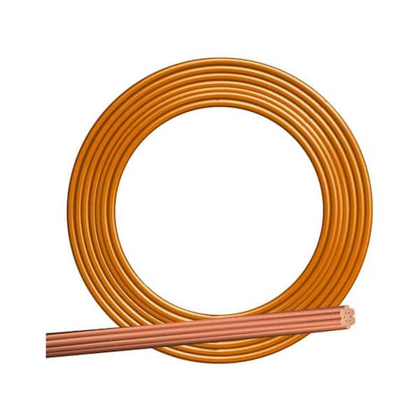 125 ft. 2-Gauge Stranded SD Bare Copper Grounding Wire