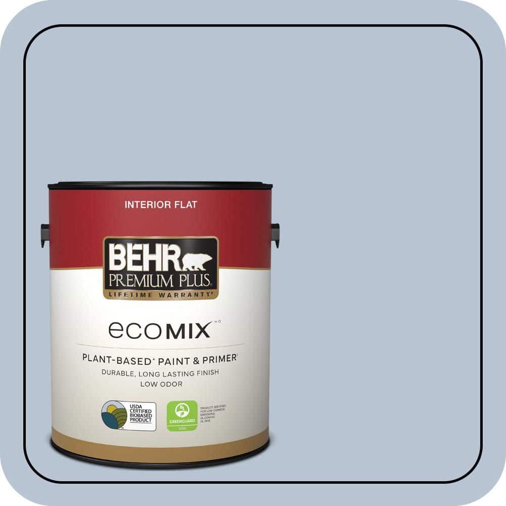 1 gal. #590E-3 Hyacinth Tint Flat EcoMix Plant-Based Interior Paint & Primer price history on PriceWatchPro