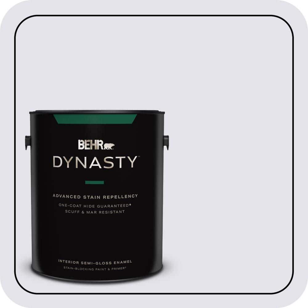 1 gal. #PPU16-06 Lilac Mist Semi-Gloss Enamel Interior Stain-Blocking Paint & Primer price history on PriceWatchPro