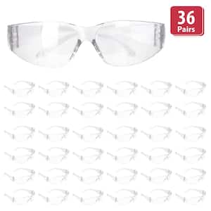 Hyline, Clear ASAF Safety Glasses, (36-Pairs)