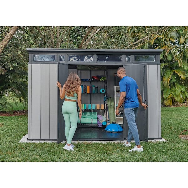 Reviews for Keter Artisan 11 ft. W x 7 ft. D Modern Resin Plastic