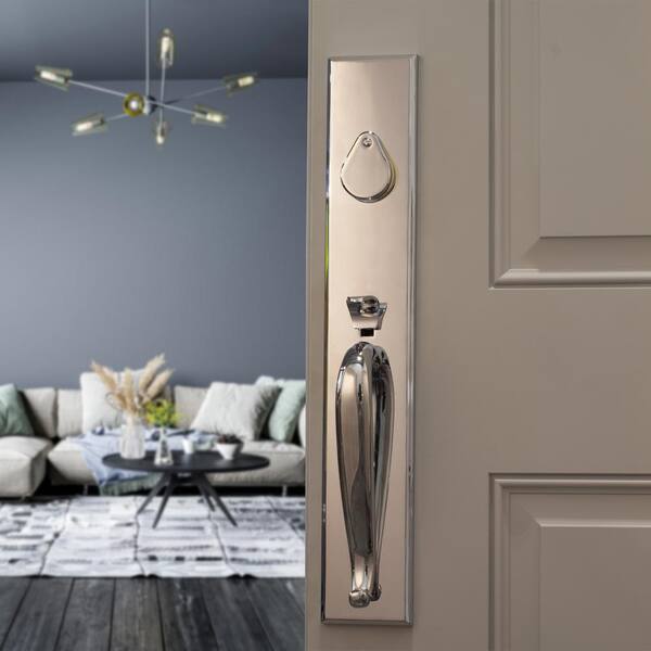 DELANEY HARDWARE Bravura 980 Satin Nickel Charleston Left Handed
