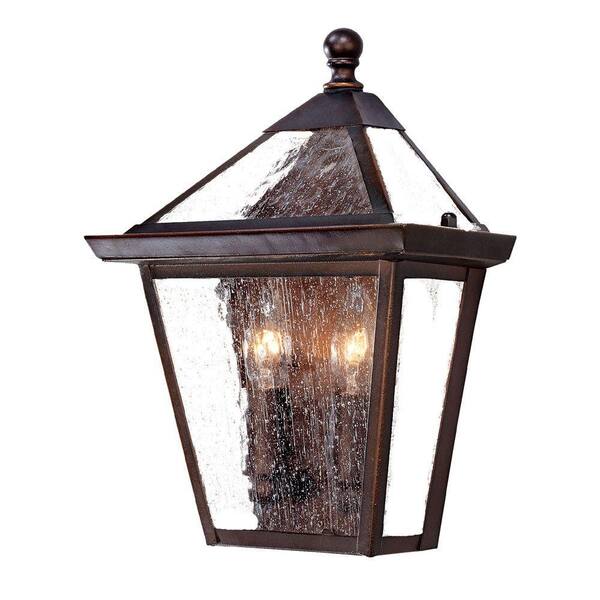 Acclaim Lighting Bay Street Collection 2-Light Architectural Bronze Outdoor Wall Lantern Sconce