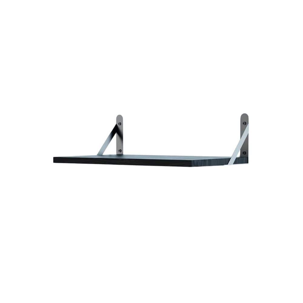 Floating Projector Wall Mount Shelf Iron Bracket Holder 15.7 x 9.8 in. Black with Cable Ties (1-Set) price history on PriceWatchPro