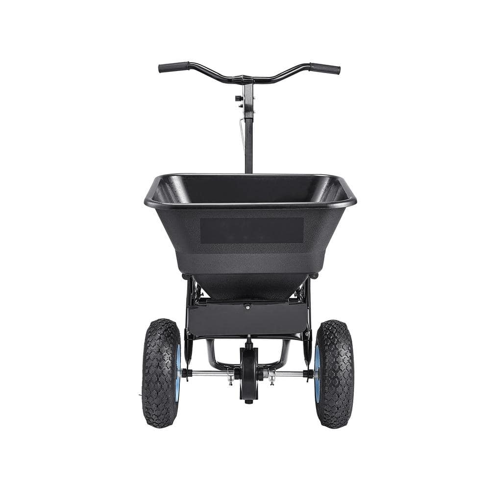 Lawn Spreader 100 lbs Push Broadcast 13 in Pneumatic Tire 56 L Hopper 0-9.8 ft Spread Width 30 Settings Seed Fertilizer price history on PriceWatchPro