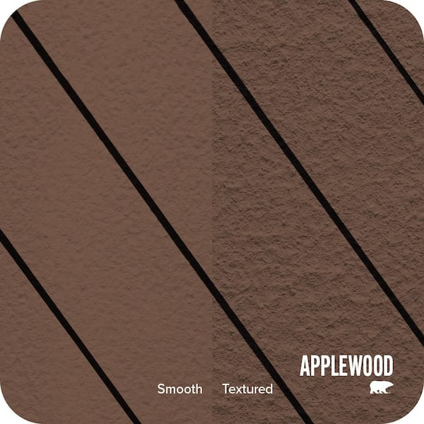 1 gal. #SC-223 Applewood Smooth Solid Color Exterior Wood and Concrete Coating
