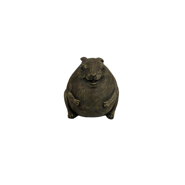 8 in. Polyresin Chubby Rabbit