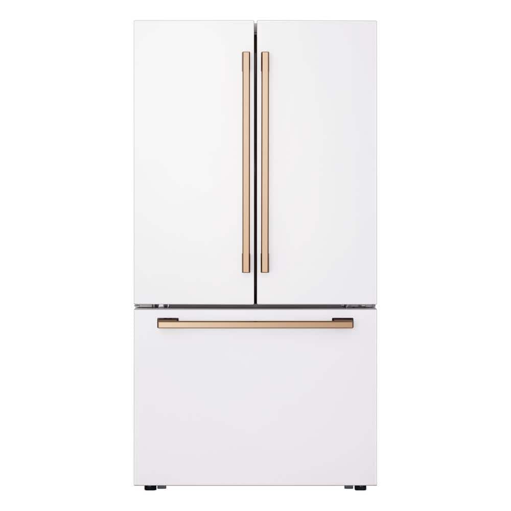 LG STUDIO STUDIO 27 cu. ft. Smart Counter-Depth MAX French Door Refrigerator in Essence White