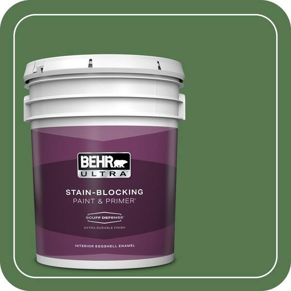 BEHR ULTRA 5 gal. #450D-7 Torrey Pine Extra Durable Eggshell Enamel Interior Paint & Primer