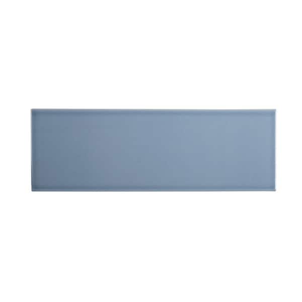 Emser Vogue Gray Ceramic Cove Base Tile (6-in x 8-in)