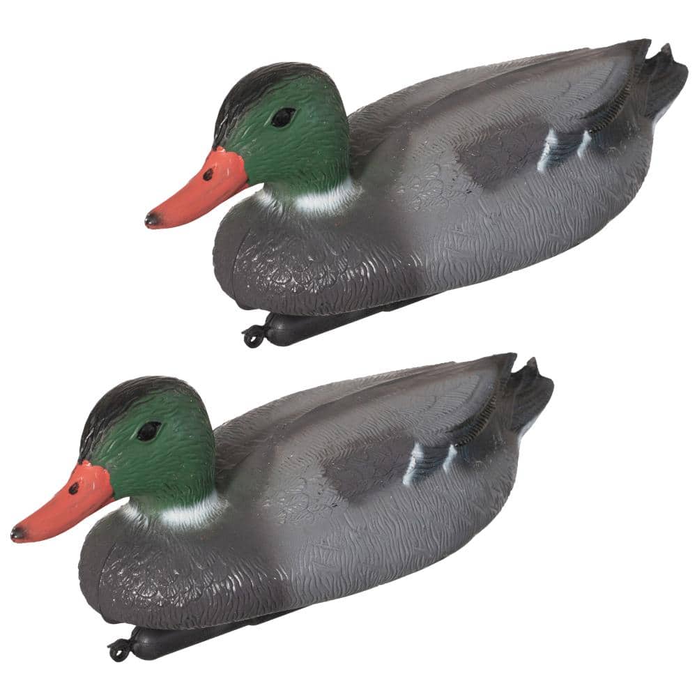 Realistic Resting Duck Decoy for Hunting Low-Profile Design Waterfowl Attractor for Land, Shoreline and Marsh, Set of 2 price history on PriceWatchPro