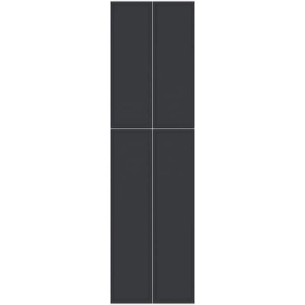 Franklin 23.8 in. W x 0.75 in. D x 90 in. H Pantry Kitchen Cabinet Matching End Panel in Valiant Onyx