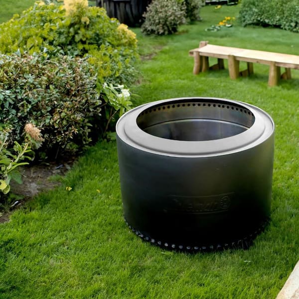 Coleman Cityscapes 15 in. Stainless Steel Outdoor Wood Burning