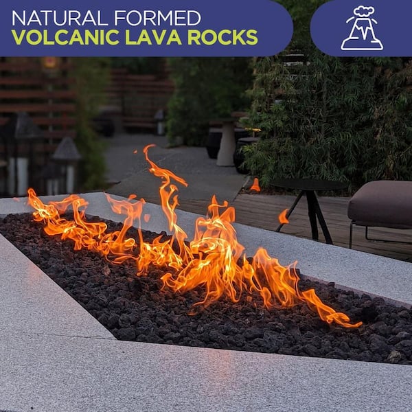 American Fireglass Lava Rock - 10 lbs. American Fireglass Lava Rock - 10 lbs.