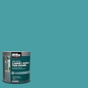 1 qt. #M460-5 Aqua Fresco Semi-Gloss Enamel Interior/Exterior Cabinet, Door & Trim Paint