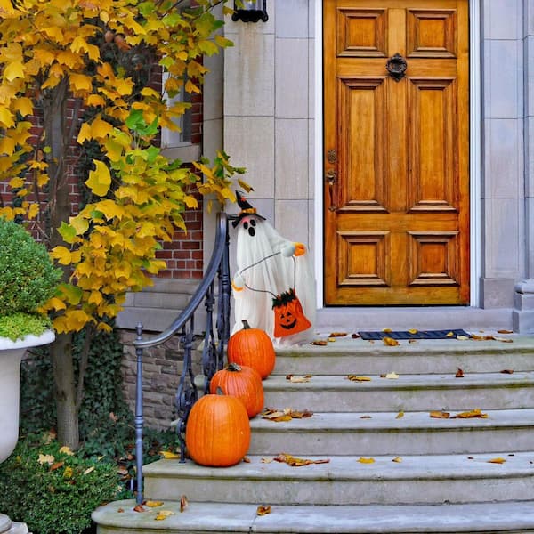 Haunted Hill Farm 27 in. Touch Activated Animatronic Ghost HHGHST