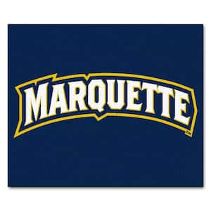 NCAA Marquette University Blue 5 ft. x 6 ft. Area Rug