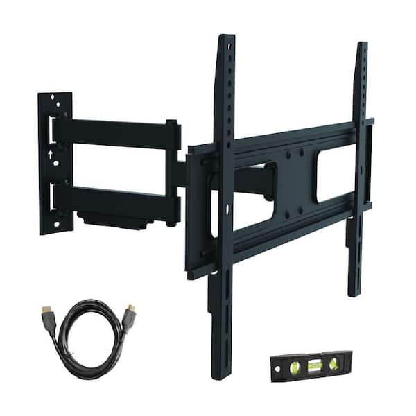 ProHT Multi Position TV Wall Mount for 37 in. - 70 in. Flat Panel TVs, 6 ft. HDMI Cable with 25 Degree Tilt, 77 lb. Capacity