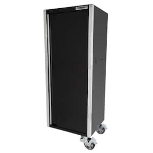 27 in. W Professional Duty Workbench End Tool Locker with Casters in Black
