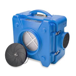HEPA Air Scrubber Water Damage Restoration Equipment for Mold Air Purifier, Negative Machine Airbourne Cleaner in Blue