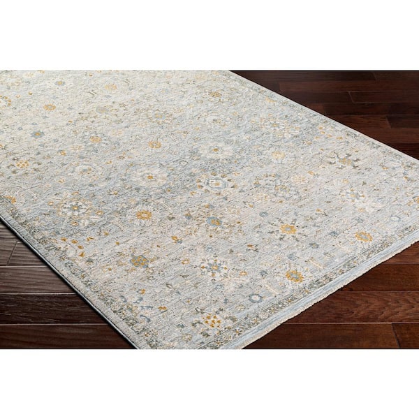 Rosamond Gray/Blue 7.83 ft. x 10.25 ft. Area Rug