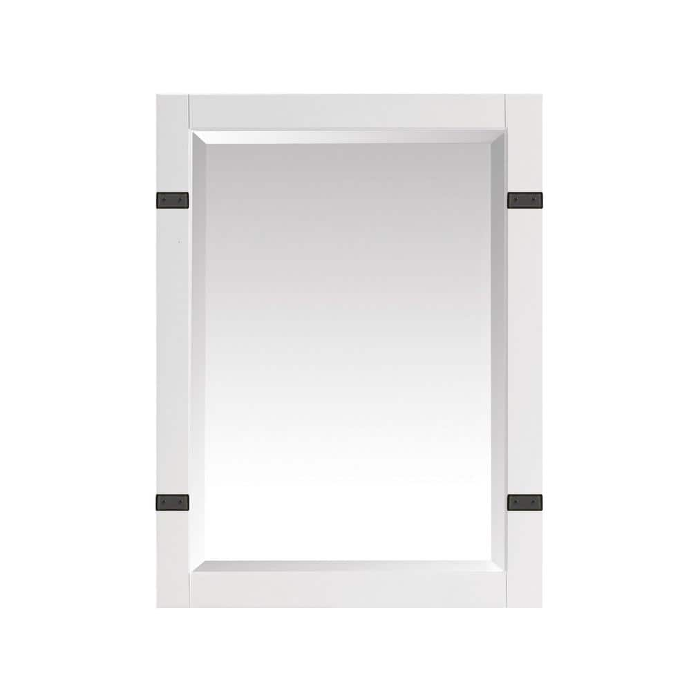 Home Decorators Collection Westwell 24 In W X 32 In H Rectangular   White Home Decorators Collection Vanity Mirrors 19053 M24 Wt 64 1000 