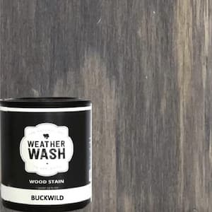 640 oz. Buckwild Weather Wash Aging Water-based Exterior and Interior Wood Stain 5 Gal.