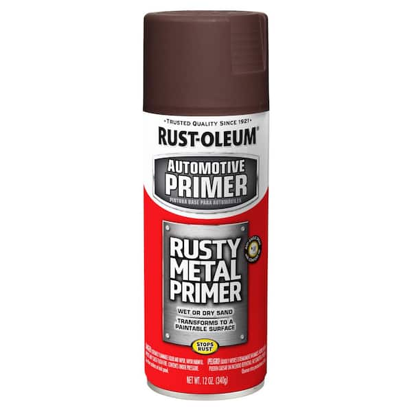Rust-Oleum Automotive 12 oz. Brown Rusty Metal Primer Spray (6-Pack)