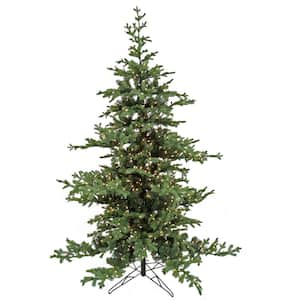 7.5 ft. HGTV Home Collection Pre-Lit Decorator Artificial Christmas Tree