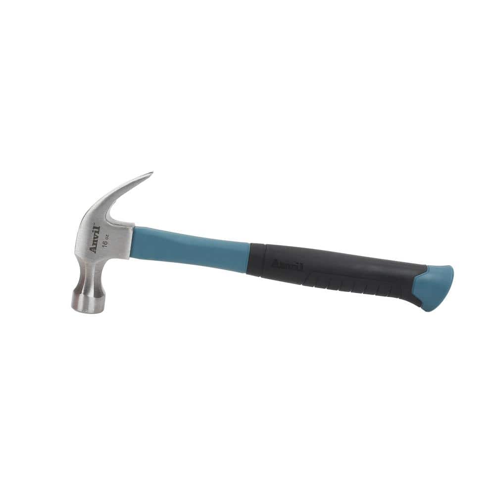 16oz STA051309 Stanley Tools Curved Claw Hammer Fibreglass Shaft 450g 