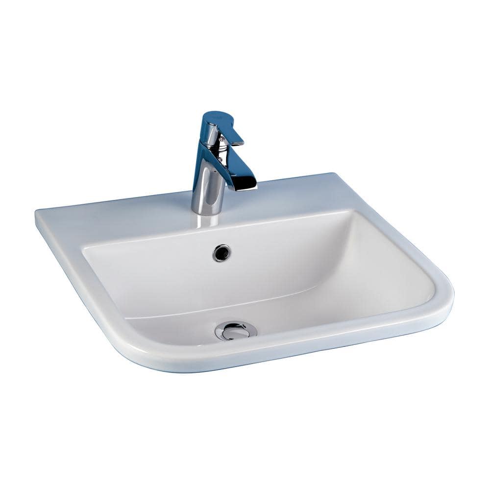 Series 600 Drop-In Bathroom Sink in White price history on PriceWatchPro