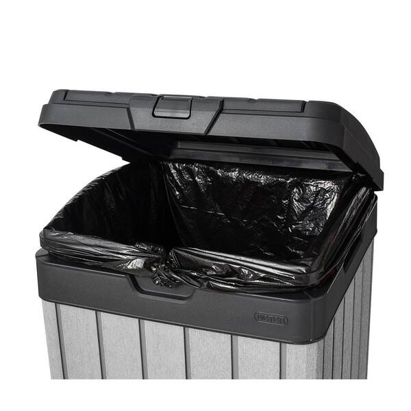 15 Gallon Pop-Up Trash Can Portable Trash Can Outdoor Trash Garden  Courtyard Leaf Box Foldable Utility Bag