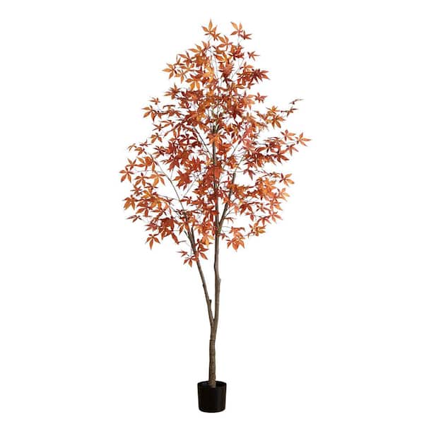 7 ft. Autumn Japanese Maple Artificial Fall Tree