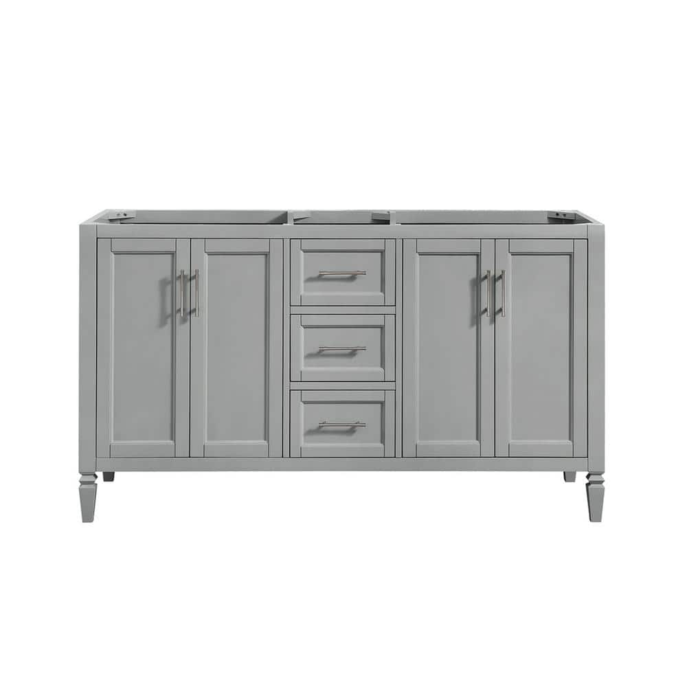 Stockham 48 in. W x 21-1/2 in. D Bathroom Vanity Cabinet Only in Chilled Gray Stockham 48 in. W x 21-1/2 in. D Bathroom Vanity Cabinet Only in Chilled Gray