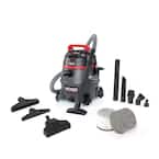 14 Gallon 2-Stage HEPA Commercial Wet/Dry Shop Vacuum with Filter, Dust Bag, Professional Locking Hose and Accessories