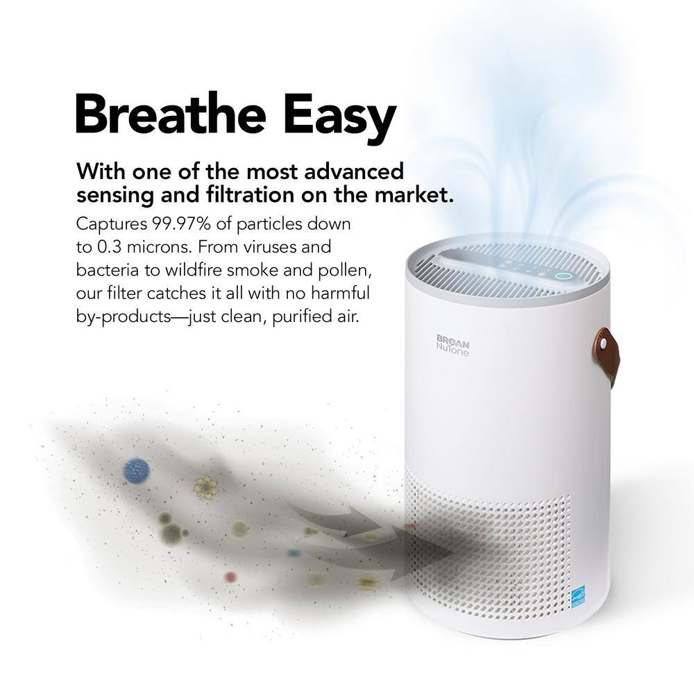 White True HEPA Air Purifier with Smart Compatibility