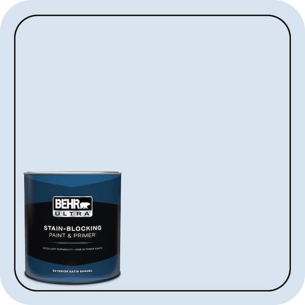 BEHR ULTRA 1 qt. #PPL-23 Blooming Aster Satin Enamel Exterior Paint & Primer