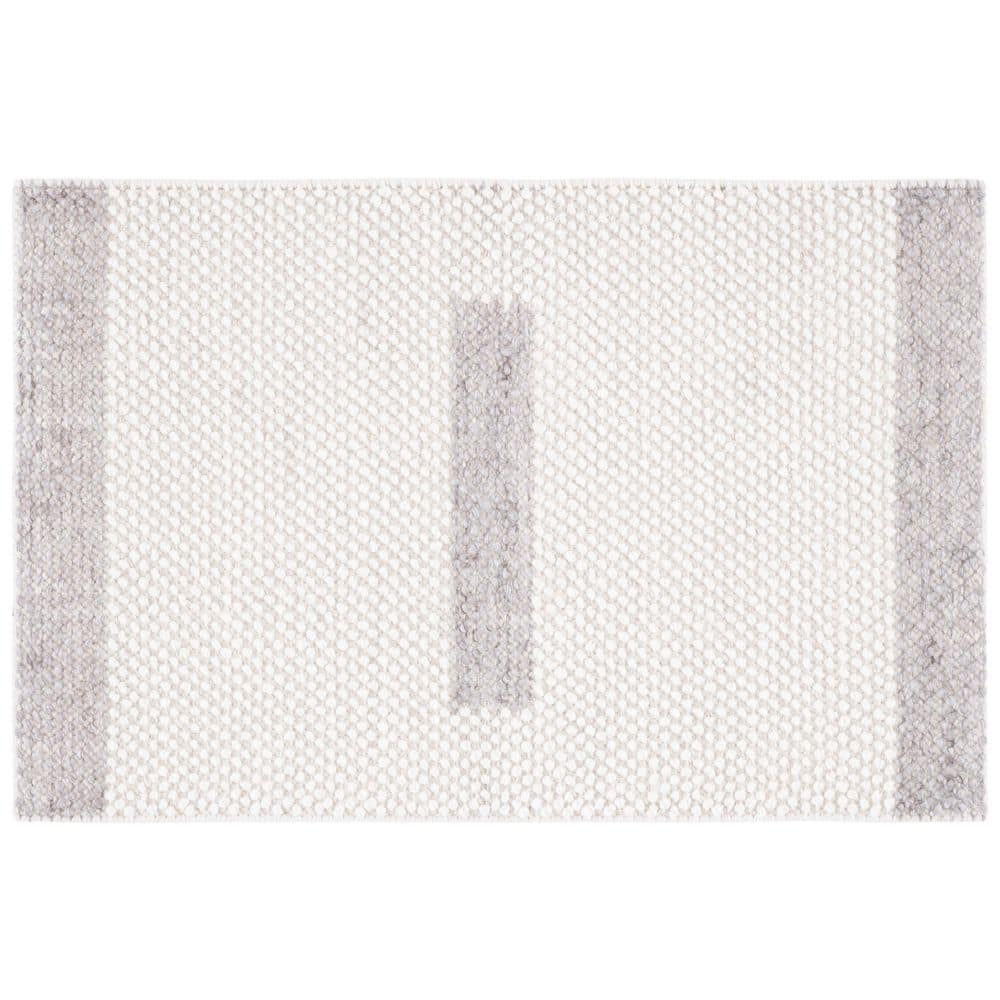 Natura 3 ft. x 5 ft. Ivory/Brown Geometric Border Area Rug price history on PriceWatchPro