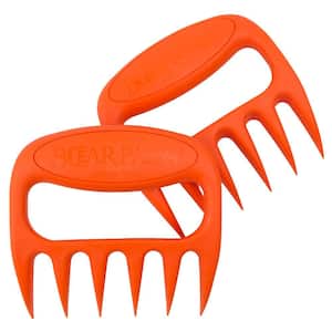 Orange Cooking Accessory Shredder Meat Claws