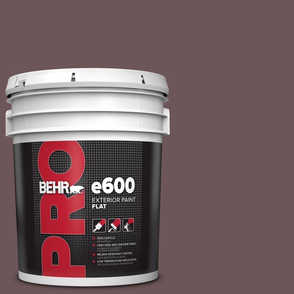 5 gal. #N120-7 Grand Plum Flat Exterior Paint price history on PriceWatchPro
