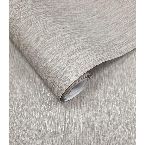 Walls Republic Grey Wicker Weave Textured Wallpaper Print Non-Woven Non-Pasted Textured Wallpaper 57 sq. ft.